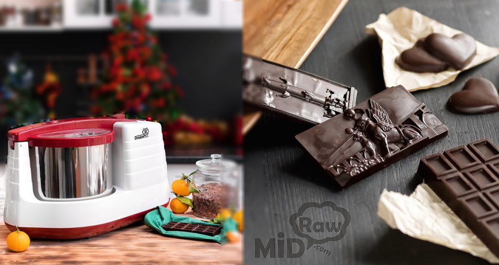 Настоящий шоколад в домашних условиях с помощью меланжера Rawmid Dream Classic MDC-01